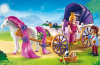 Playmobil - 6856 - Royal Couple with horse-drawn carriage