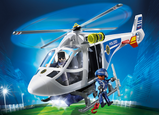 Playmobil - 6874 - Police Helicopter with LED Searchlight