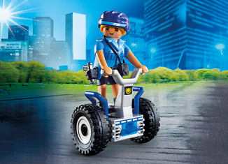 Playmobil - 6877 - Policewoman with balance-Racer