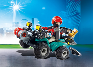 Playmobil - 6879 - Crooks Quad winch - Detail Playmobil - 6879 - Crooks Quad winch
