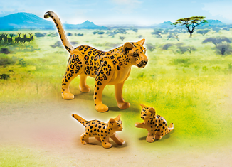 Playmobil - 6940 - Leopard with babies