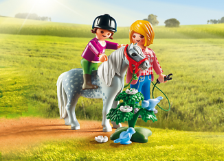 Playmobil - 6950 - Spaziergang mit Pony