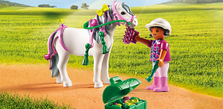 Playmobil - 6969 - Niña amazona con pony
