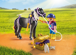 Playmobil - 6970 - Groomer with Star Pony