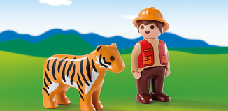 Playmobil - 6976 - Gamekeeper avec Tiger