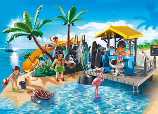 Playmobil - 6979 - Caribbean island with beach