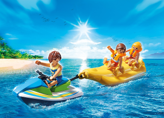 Playmobil - 6980 - Vacanciers + Jet Ski et Banane