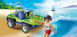Playmobil - 6982 - Surfer with beach buggy