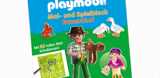 Playmobil - 80236-ger - Mal- und Spielblock Bauernhof