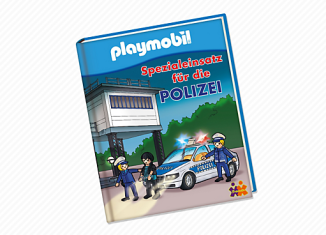 Playmobil - 80449-ger - Lesebuch: Spezialeinsatz für die Polizei
