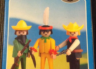 Playmobil - 2009-lyr - Cowboy, mexican and indian