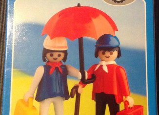 Playmobil - 2007-lyr - Couple with umbrella