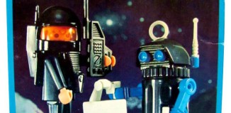 Playmobil - 9728-mat - Astronaut + Roboter