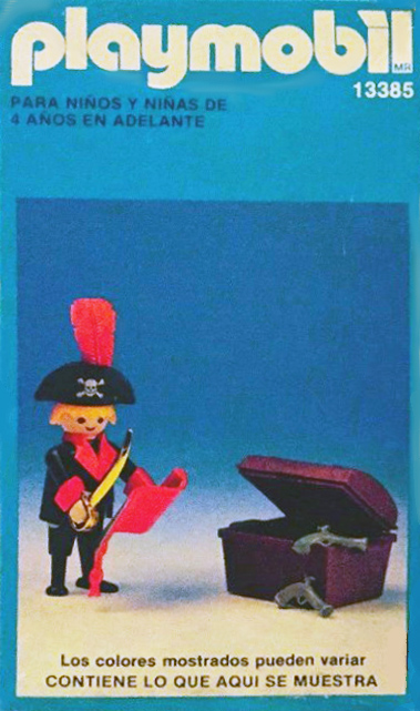 Playmobil 13385-aur - pirate / treasure chest - Box