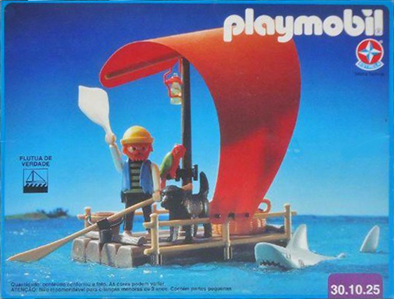 Playmobil a2120 pirates-raft of castaway 3736 
