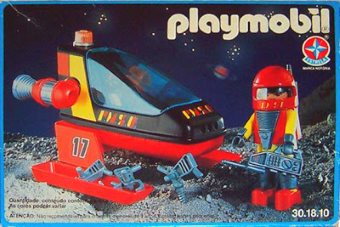 Playmobil 30.18.10-est - astronaut and ship - Box