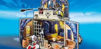 Playmobil - 6156 - Aufklapp-Spiel-Box "Ritterschatzkammer"