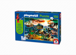 Playmobil - 80294 - Puzzle Isla Pirata
