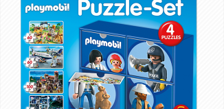 Playmobil - 80355 - Puzzle de 4 temáticas