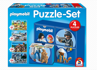 Playmobil - 80355 - Puzzle mit 4 Sets und 320 Teilen