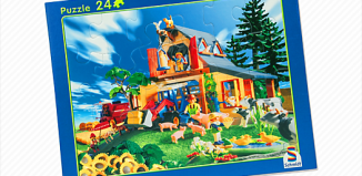 Playmobil - 80416 - Puzzle Bauerhof mit 24 Teilen