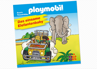 Playmobil - 80427 - Das einsame Elefantenbaby (Band 6)