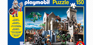 Playmobil - 80434 - Puzzle - Lutte pour le trésor du roi