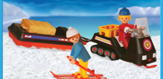 Playmobil - 1-3694-ant - moto de nieve