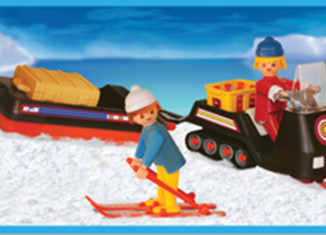 Playmobil - 1-3694-ant - moto de nieve