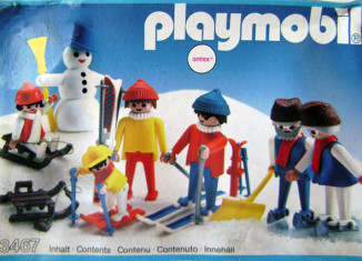 Playmobil - 3467-ant - esquiadores
