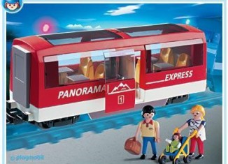Playmobil - 4124 - Panorama Express Rail Car
