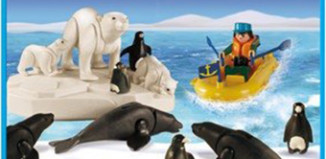 Playmobil - 1-9512-ant - Explorateur avec des animaux polaire