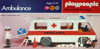 Playmobil - 1748v1-pla - Ambulance