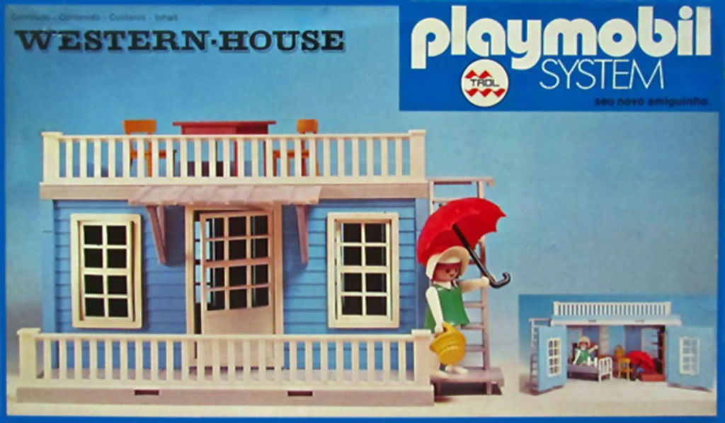 8809 Playmobil Porte Verte Maison Western 