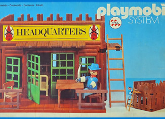 Playmobil - 23.42.9-trol - union's army headquarters