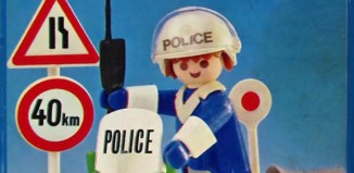 Playmobil - 23.57.2-trol - Polizist mit Motorrad