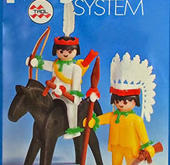 Playmobil - 23.58.0-trol - 2 Indianer mit Pferd