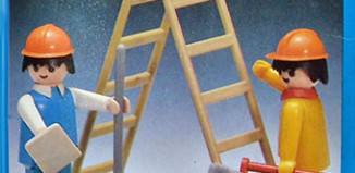 Playmobil - 23.81.8-trol - construction workers with scaffold
