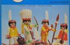 Playmobil - 23.25.1-trol - 5 indians with canoe
