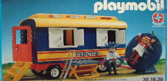 Playmobil - 30.16.20-est - Lanceur de couteaux & caravane de cirque