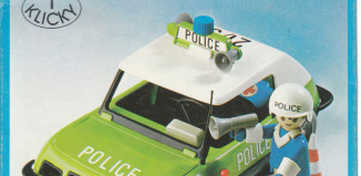 Playmobil - 3215-lyr - Voiture de police