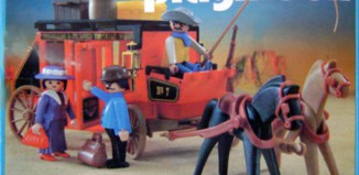 Playmobil - 3245-esp - Red Stagecoach