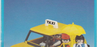 Playmobil - 6L04-lyr - Taxi & famille