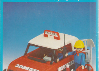 Playmobil - 6L05-lyr - Fireman's car