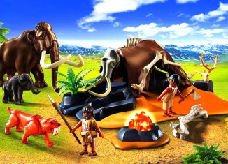 Playmobil - 5087 - Campamento de la edad de piedra