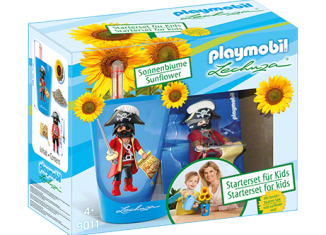 Playmobil - 9011-ger - Starter-Set für Kids: "Pirat" All-in-One Set