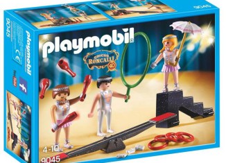 Playmobil - 9045 - Acrobates cirque Roncalli