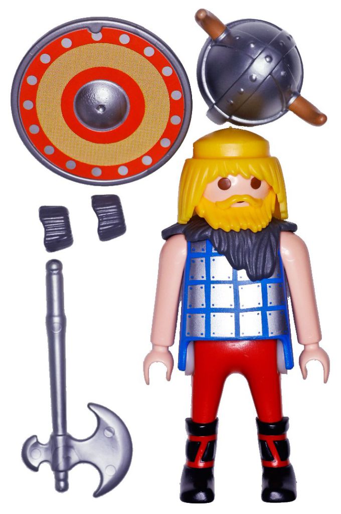 Jeu D’échecs Playmobil – Série Médiévale – Siège De Paris Par Les Vikings