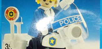 Playmobil - 30.14.03-est - Polizist mit Motorrad