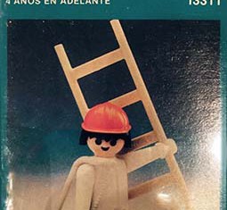 Playmobil - 13311-aur - construction worker with ladder
